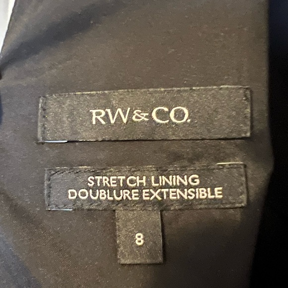 RW&Co Dress - Sheer V Chest - Size 8 - Picture 4 of 4